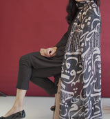 Huroof Scarf - Black