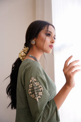 Bottle Green - Raqs Anarkali