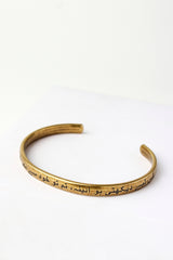 Shopmanto, manto Pakistan, women bangles, women bracelet, ladies bangles, ladies bracelet, gold bracelets, bracelets, manto bracelets, Urdu calligraphy, Urdu, calligraphy, men bracelets, ladies kara, kara, women kara, ladies kara design, gold kara for ladies, kara design gold, manto Aaina kara, gold Bracelets for Women Girl Accessories Trendy Elegant Charming Double