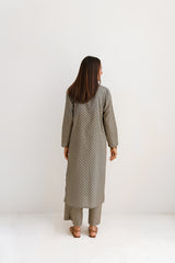 Teal & Beige - Manto Blocks Co-Ord Set