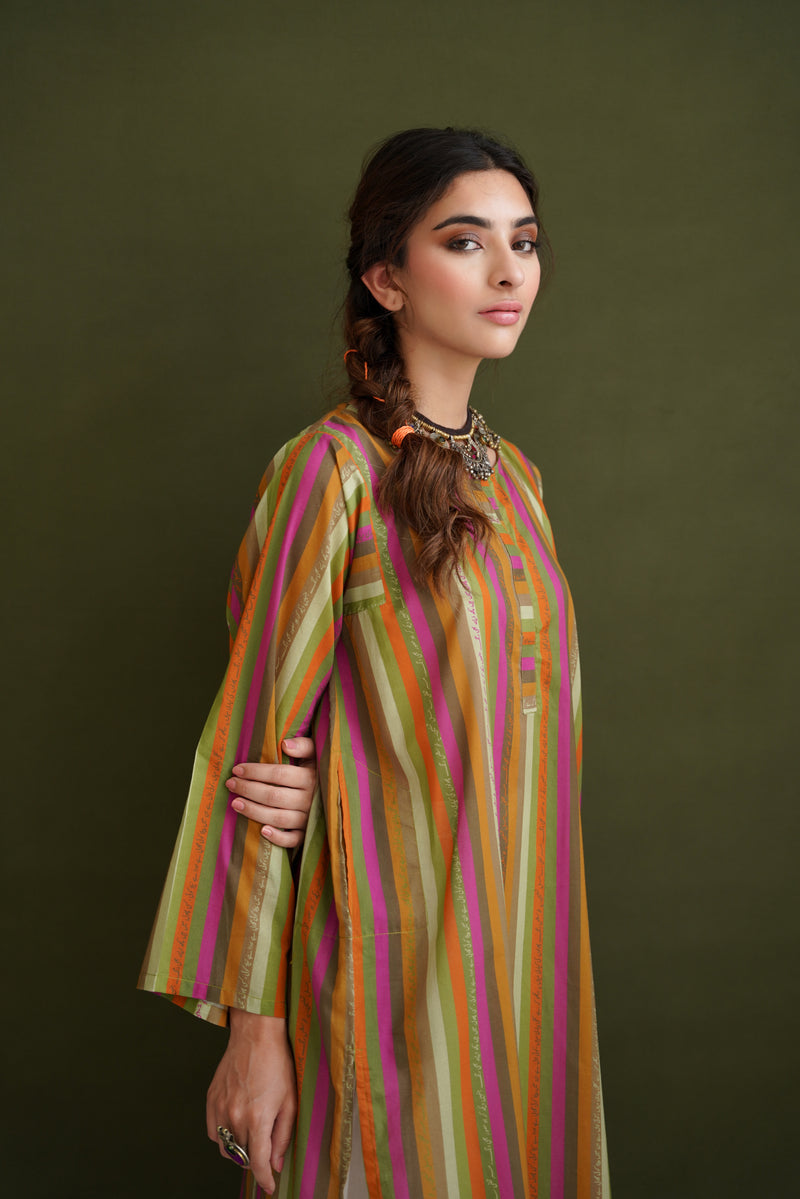 Dhanak Stripes Kurta