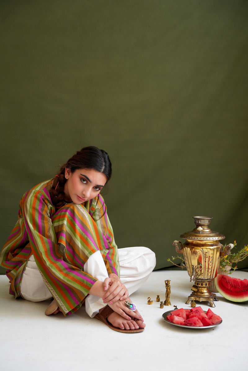Dhanak Stripes Kurta