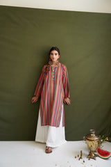 Rangeen Stripes Kurta