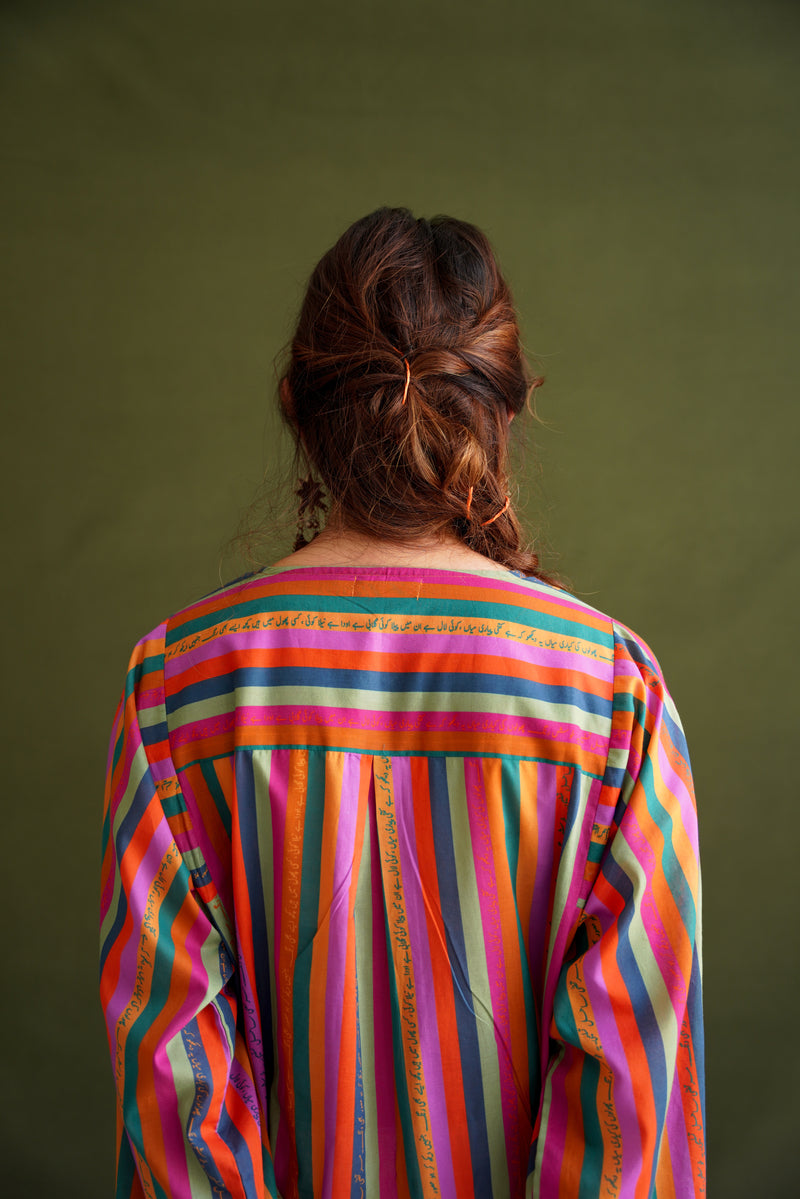 Rangeen Stripes Kurta