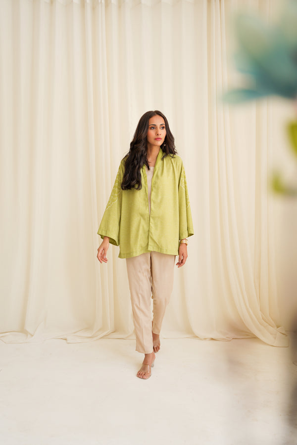 Lime Green - Aaina Jacket